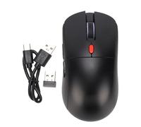 Lazmin112 Ratón AI, Ratón Inalámbrico Bluetooth 5.0 con Grabadora de Voz, Traducción de Transcripción en Tiempo Real, Resumen de Escritura AI, para PC Portátil (Black)