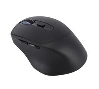 Lazmin112 Ratón Inalámbrico Ai, Entrada De Voz, Micrófono Integrado, Traducción 152 Idiomas, Chatgpt, 800, 1600, 2400, 4000 PPP, Ratón Inteligente Recargable para Trabajar, Estudiar (Black)