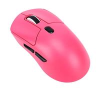 Lazmin112 Ratón Inalámbrico, Diseño Ergonómico para Manos Pequeñas y Medianas, Ratón Portátil de Viaje con Almacenamiento del Receptor, Conectividad Bluetooth de 2,4 GHz, 3 Niveles de dpi (Rosa