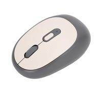 Lazmin112 Ratón Inalámbrico, Ratón Inalámbrico 2.4G + BT con Receptor USB, 800 1600 2400 3 dpi Ajustables, Ratón de Computadora para Wins 11 10 8 7 2003 2000 XP, para OS X10.4 (Grey)