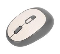Lazmin112 Ratón Inalámbrico, Ratón óptico Ergonómico 2,4G con Receptor USB, 800 1600 2400 3 dpi Ajustables, Ratón de Ordenador para Ordenador Portátil, PC, Chromebook (Gray)