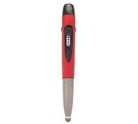 Lazmin112 Ratón óptico Inalámbrico, 2,4 GHz, 33 Pies, Entrada de Voz USB, Ratón óptico de Bolsillo, 1600 dpi, Mini Bolígrafo de Oficina, para PC, Portátil, Ordenador Portátil (Rojo)