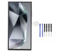 Lazmin112 Reemplazo del Conjunto de Pantalla para S24 5G, Pantalla LCD de 6,8 Pulgadas Conjunto de Digitalizador de Táctil con Marco y Herramientas de Reparación, para SM S928B