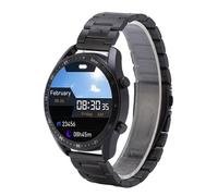 Lazmin112 Reloj Inteligente, Rastreador de Ejercicios con Pantalla Táctil Completa de 1,5 Pulgadas con Monitor de Frecuencia Cardíaca, Seguimiento del Sueño, Llamadas