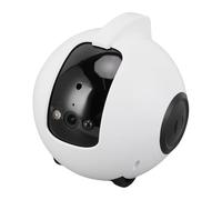 Lazmin112 Robot de Cámara para el Hogar, Cámara de Seguridad Interior Móvil de 4MP 2.5K con Cobertura de 360°, Llamada con un, Conversación Bidireccional, Grabación de Video, para