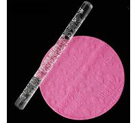 Lazmin112 Rodillo de Plastilina Acrílica de para Hornear Pasteles DIY, Pasta con para Uso Doméstico y de Cocina (51035 cumpleaños)