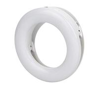 Lazmin112 Selfie Light, Selfie Ring Light Recargable con 40 LED, Luz de Relleno Portátil para Teléfono Móvil para Maquillaje en Vivo Soporte de Conciertos USB con 3 Niveles Colores Clamp/Holder en la