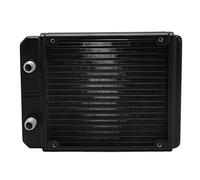 Lazmin112 Sistema de Refrigeración por Agua, Radiador de Refrigeración por Agua de la CPU, 18 Tubos Esmerilados, Radiador Intercambiador de Calor de Metal de 12 V, para CPU de PC