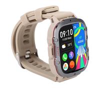 Lazmin112 Smart Watch, BT Sport .96 -Volle -Touch Screen 22 mm MAmband High Fidelity LoUddSpeaker para Deportes (Beige)