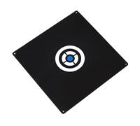 Lazmin112 Swing Practice Target Tela Duradera Lienzo Red de Bateo Ayuda para Entrenamiento en Interiores Al Aire 1.5x1.5m (Black)