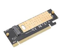 Lazmin112 Tarjeta Controladora M Key M.2 a PCI Express, PCIE3.0 X16 Adaptador de Tarjeta Vertical de Interfaz SSD Controlador Expandido para //Mac