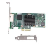 Lazmin112 Tarjeta de Red Gigabit de 2 Puertos con Chip I350-T2, Tarjeta de Red de 1 GB con Dos Puertos RJ45, PCI Express 2.0 X4, Ethernet de Perfil bajo, para 7/8/10/11