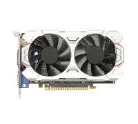 Lazmin112 Tarjeta Gráfica QTHREE 1050 Ti Tarjeta de Vídeo de Escritorio GDDR5 de 4 GB para Juegos de PC, DisplayPort, DVI D, PCI Express X16 3.0, DirectX 12, Compatible (GTX1050Ti 4GB