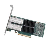 Lazmin112 Tarjeta PCIe Ethernet de 40 GB, Puertos Dobles Velocidad de Transmisión de 80 Gbps con Interfaz PCI Express 3.0 X8, para Centros de Datos Computación en la Nube Clústeres