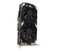 Lazmin112 Tarjetas Gráficas Rx580 8GB GDDR5, PCIe 3.0, 256 bits, 3, DVI, Interfaz Multimedia HD, DirectX 12, Ventiladores Duales de Refrigeración, Compatible con10,11,Vista, (RX580 8GB