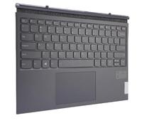 Lazmin112 Teclado Bluetooth con Panel Táctil, Teclado QWERTY Portátil Inalámbrico para Tableta Yoga Duet 2020 2021, con Panel Táctil Multigesto Incorporado para Viajes de Estudio y Trabajo