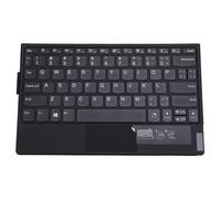 Lazmin112 Teclado Bluetooth Magnético, Teclado Inalámbrico Portátil Ultradelgado con Panel Táctil para Tableta ThinkPad X1 Fold, Compatible con Varias Tabletas