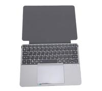Lazmin112 Teclado Bluetooth, Teclado Inalámbrico Plegable con Panel Táctil y 64 Teclas, Conexión Multidispositivo para Portátil, Tableta y Smartphone. (Grey)