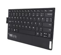 Lazmin112 Teclado con Panel Táctil Bluetooth, Portátil Delgado Recargable Inalámbrico con Diseño QWERTY para Tableta Plegable ThinkPad X1