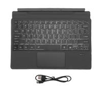 Lazmin112 Teclado Desmontable, Teclado Bluetooth con Función Retroiluminada y Diseño a Prueba de Salpicaduras para Computadora Portátil Latitude 7320 K19M 5285 5290 7200 7210, con Panel