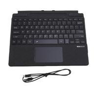 Lazmin112 Teclado Inalámbrico Bluetooth para Pro 11 10 9 8 X, Portátil Ultradelgado con Retroiluminación de 7 Colores y Panel Táctil Multitáctil, Compatible con Dispositivos iOS