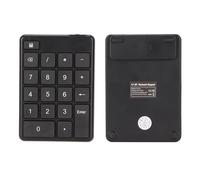 Lazmin112 Teclado Numérico Inalámbrico, Teclado Numérico Bluetooth, 19 Teclas Externo Portátil Mini Delgado Teclado Numérico de Contabilidad Financiera, para Portátil de Escritorio