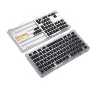 Lazmin112 Teclas de 113 Teclas, Teclado Mecánico Lindo Juego de Teclas Silenciosas de Doble Capa PBT, Altura Original, con Extractor de Teclas, para la Mayoría de Teclados para Juegos de