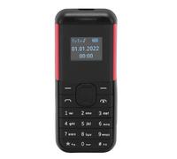 Lazmin112 Teléfono 2G Desbloqueado, Teléfono Móvil de Bolsillo gsm de 0,66 Pulgadas con SIM Dual, Botón Grande, Compatible con Varios Idiomas, Reproductor de Música, Pequeño Teléfono Móvil