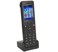 Lazmin112 Teléfono VoIP, Teléfono IP WiFi, Teléfono Fijo Inalámbrico de Mano Móvil, Compatible con Red 4G, Pantalla a Color de 2,4 Pulgadas, IEE802.11b/g/n, para Oficina de Negocios,