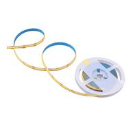 Lazmin112 Tira de Luces LED COB, 280 LED M 800 Lm Cinta Flexible de Control de Teclas para el Cuidado de los Ojos, IP65 a Prueba de Agua con Respaldo Adhesivo, para el Hogar, Cocina, (4M)