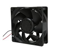 Lazmin112 Ventilador de CPU de Alta Velocidad 120x120x38mm, Silencioso con 3200RPM, 0.40A, 120CFM, Excelente Ventilación, Material ABS, Negro, para Caja de Computadora, Minero, CPU
