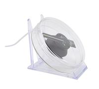 Lazmin112 Ventilador de Holograma 3D, 48 Luces LED Resolución 1080p Ángulo de Visión de 170° Pantalla Publicitaria Holográfico con Control Remoto, para Tiendas Comerciales