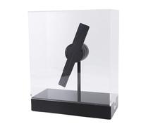 Lazmin112 Ventilador de Holograma 3D, Holográfico de 298x298 Píxeles con Control Remoto de Aplicación Móvil para PC con WiFi, 149 LED, para Exhibición Publicitaria en Centro (Enchufe de la UE)