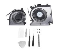 Lazmin112 Ventilador de Refrigeración para GF63 8RC, Ventilador de Repuesto GPU para CPU de Computadora Portátil con Conector de Alimentación de 4 Pines, Rendimiento Estable, Fácil de