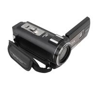 Lazmin112 Videocámara 5K, 56MP UHD WiFi IR Visión Nocturna Vlogging Cámara Grabadora, Zoom Digital 18X, Pantalla Táctil IPS 3 Pulgadas, con Micrófono/Control Remoto/Baterías/Luz de Relleno