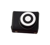 Lazmin112 X-Half Funda para Cámara, Cubierta Protectora contra Arañazos de 360 Grados con Forro de Terciopelo Suave, Ergonómico Textura Antideslizante, Puerto de Montaje para Trípode, (Black)