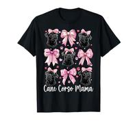 Lazo Cane Corso Mama Dog Mama para el Día de la Madre, Color Rosa Camiseta