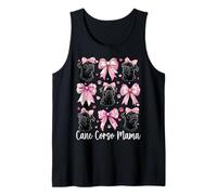 Lazo Cane Corso Mama Dog Mama para el Día de la Madre, Color Rosa Camiseta sin Mangas