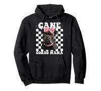 Lazo Cane Corso Mama Dog Mama para el Día de la Madre, Color Rosa Sudadera con Capucha