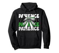 Lazo de coqueta LGBTQ con la bandera del orgullo demiromántico de Patience Sudadera con Capucha