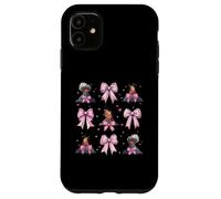 Lazo de coqueta para niña Volcano Geology Magma Lava, color rosa Carcasa para iPhone 11