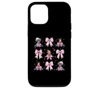 Lazo de coqueta para niña Volcano Geology Magma Lava, color rosa Carcasa para iPhone 12/12 Pro