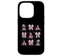 Lazo de coqueta para niña Volcano Geology Magma Lava, color rosa Carcasa para iPhone 14 Pro
