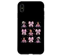 Lazo de coqueta para niña Volcano Geology Magma Lava, color rosa Carcasa para iPhone XS Max
