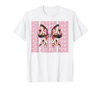 Lazo de Coqueta Rosa con Forma de Cono de Ice Cream Man Camiseta