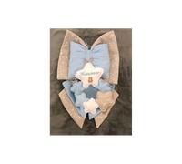 Lazo de nacimiento azul personalizado BabyChic