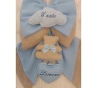 Lazo de nacimiento Peluche Azul BabyChic