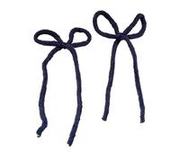 Lazo de Navidad elegante estilo 2000 clip lateral lazo clip de pelo dulce niña hada arco 3D Bowknot Balletcore