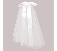 Lazo de satén sencillo, horquilla, cinta de gasa, borla, velo, pinzas para el pelo para mujer, velos de novia, accesorios para vestido de novia de dama de honor