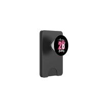 Lazo Divertido para Fiesta de cumpleaños de 28 años con Texto en inglés It's My 28th Birthday PopSockets PopWallet para MagSafe